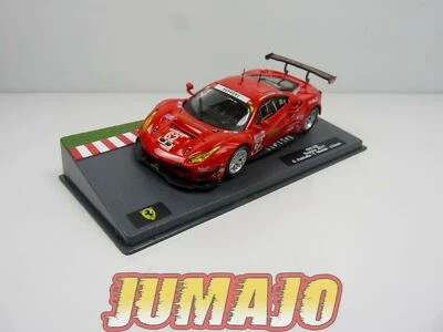 CF1 voiture 1/43 HACHETTES IXO FERRARI sport : Daytona 488 GTE 2017 #62 Calado - Photo 1/4