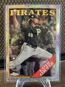 Luis Ortiz 2023 Topps Chrome Rookie 1988 35th Silver Mojo Refractor #T88CU-78 - Picture 1 of 2