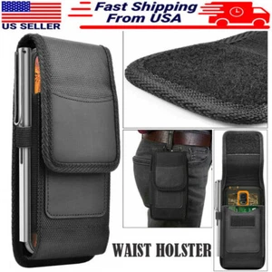 For Google Pixel 9 8a 7a 6 5 Pro 4 3 XL Case Nylon Belt Clip Holster Phone Pouch - Picture 1 of 14