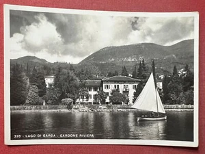 Cartolina - Lago di Garda - Riviera Gardone ( Brescia ) - 1940 ca. - Foto 1 di 1