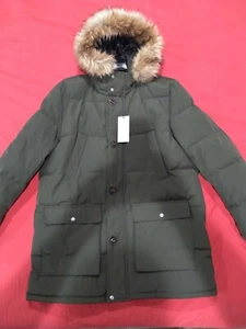 Men's Cole Haan Signature XL Jacket Coat Faux Hood Trim $350.00... - Picture 1 of 12