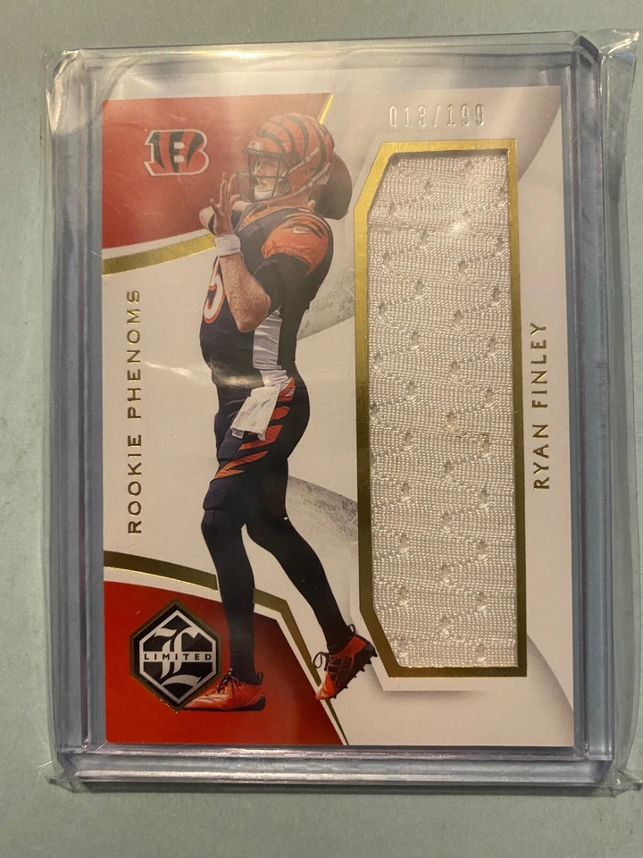 A39,918 - 2019 Limited Rookie Phenoms Jerseys #16 Ryan Finley/199 - Image 1 of 1
