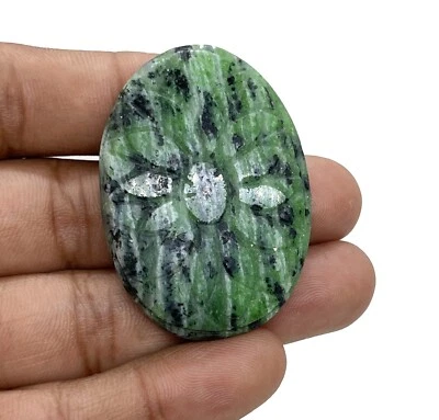 104 Cts Superb Natural Ruby Zoisite Carvings Cabochons Loose Gemstone - Image 1 of 4