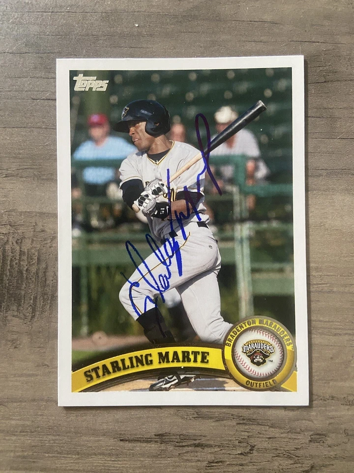 Starling Marte 2011 Topps Pro Debut Mets - Image 1 of 2