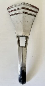 1939 Dodge D11 Coupe Lower Center Front Grille Stainless Steel Trim Molding OEM - Picture 1 of 13