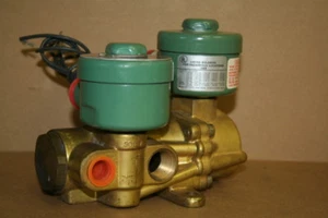 Válvula de solenoide doble 8344B62 aire gas agua aceite hidráulico ASCO sin usar - Imagen 1 de 5