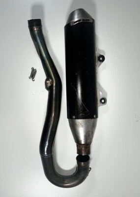 Cabezal de escape de titanio KTM 450 / 505 SX-F XC-F SMR con silenciador m 2007 a 2012 Foto 1 de 4