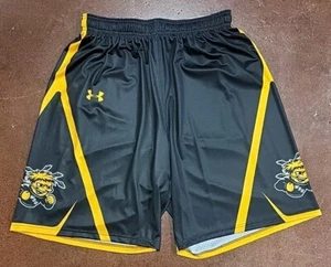 Under Armour Witchita State University Shockers Basketball Team Issued Shorts L - Picture 1 of 3