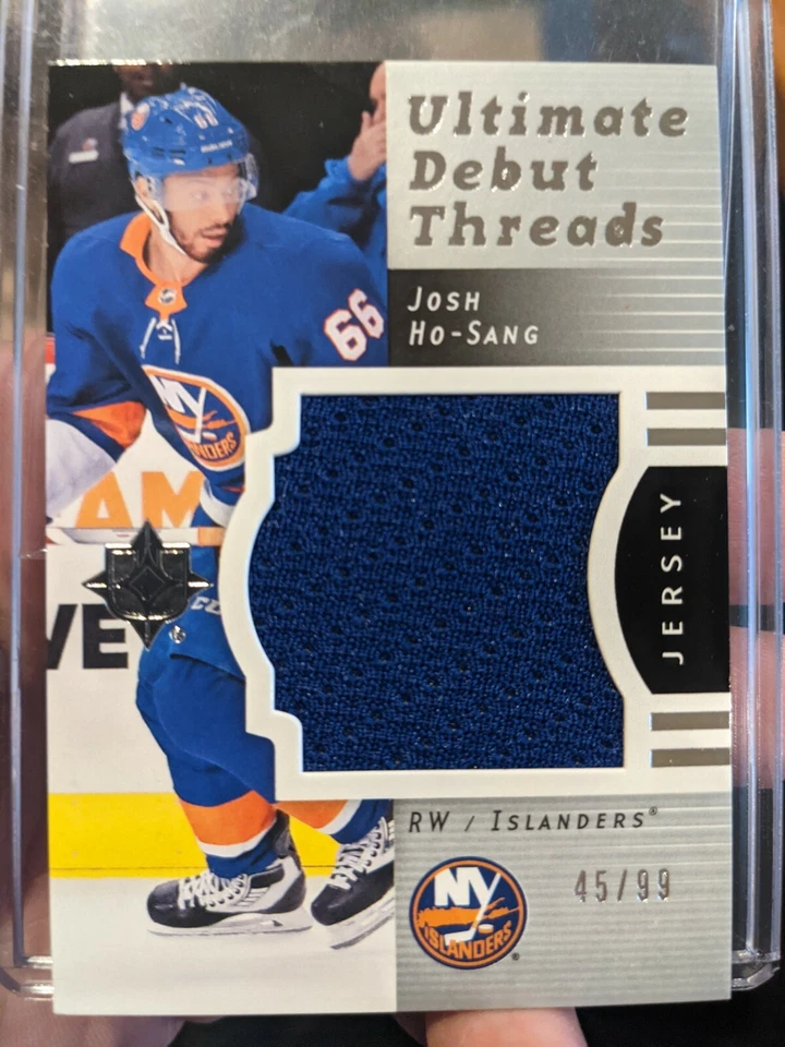 2017-18 Ultimate Collection Retro Debut Threads Jersey 45/99 Josh Ho-Sang Rookie - Image 1 of 1