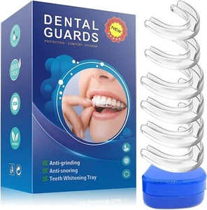 Mouth Guard Teeth Grinding Mouth Guard Sleeping Best Gum Shield Grinding Tee - Picture 1 of 7