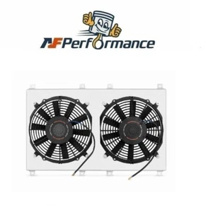 Mishimoto Aluminum Fan Shroud Kit For 1990-96 Nissan 300ZX Turbo MMFS-300ZX-90T  - Picture 1 of 1