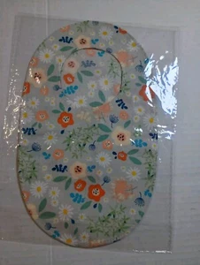 Funda Bolsa Ostomía Estampado Floral Forma Redonda Portátil Protectora Algodón Recta DSP - Imagen 1 de 1