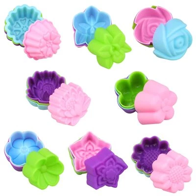 32 Stück Muffinform Silikon Klein Backformen Kinder Mini Gugelhupfform Muffin... - Bild 1 von 4
