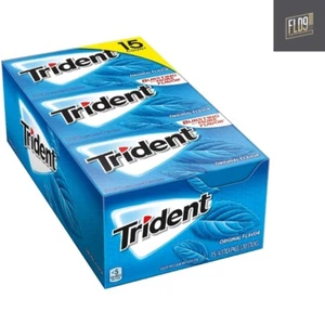 Sugar Free Gum, Original Flavor, 14 Pieces, 15 Packs - Picture 1 of 2