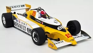 MCG 1/18 Renault RS10 French GP 1979 #15 J.P Jabouille Diecast model F1 car - Foto 1 di 7