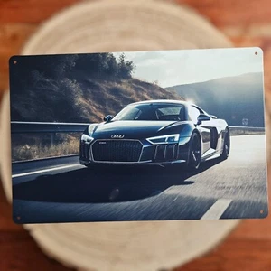🍀 Blechschild Metallschild Audi Motorsport Auto Tin Sign - Bild 1 von 2