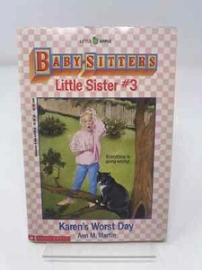 Baby-Sitters Little Sister Book Vintage Series 1980 1990 Karen's Worst Day #3 - Bild 1 von 2