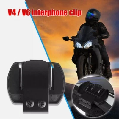 Helmet Intercom Clip Bracket for V6 V4 Motorcycle Bluetooth-compatible Headset - Image 1 of 4