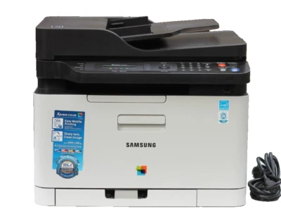 SAMSUNG Xpress C480FW AutoDok Einzug Farblaser Drucker WLAN NFC Scanner mitToner - Bild 1 von 4