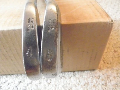 Vintage men right handed regular pyratone Wilson Off-Set 4 and 6 iron - Image 1 of 4