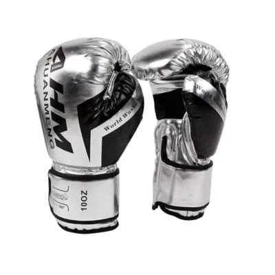 Guantes de Boxeo Guantes de Sparring para Hombres Cuero PU Bolsa de Arena Muay Thai Lucha Foto 1 de 4
