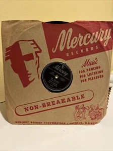 Mercury Record 78 Rpm Vintage Eddy Howard Maybe It’s Because Tell Me Why 5314 - Picture 1 of 5
