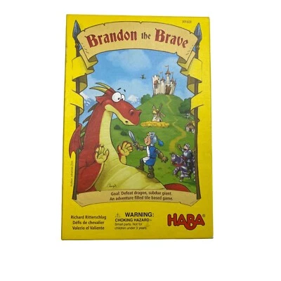 Haba Brandon the Brave Game Complete Tile Game made by HABA - Image 1 of 4