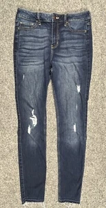 Hollister Damen 7L Jeans High Rise Super Skinny Stretch Medium Wash 28X32 - Bild 1 von 4