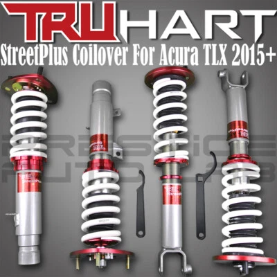 Placa de inclinación delantera Truhart StreetPlus enrollables ajustables para Acura TLX 2015+ Foto 1 de 4