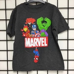 Marvel Avengers "Super Hero Squad" Kids T-Shirt Size 4 - Picture 1 of 3