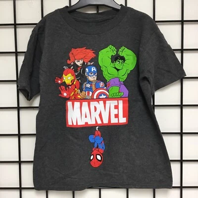 Camiseta para niños Marvel Avengers "Super Hero Squad" talla 4 Foto 1 de 3