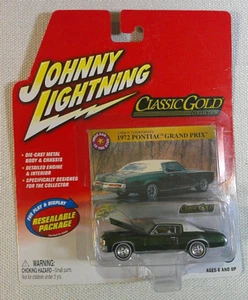 Johnny Lightning Classic Gold 1972 Pontiac Grand Prix Green - Lisa R. Tusziewicz - Picture 1 of 6