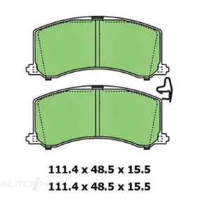 Protex Front Brake Pads fit Suzuki Baleno 96-04 DB1304 - Picture 1 of 1