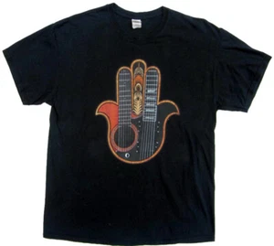 SPIRITUAL SYMBOL BASS MENS BLACK T-SHIRT SIZE XL HEAVY COTTON TEE SHIRT TOP - Bild 1 von 5