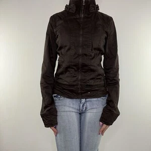 Y2K vintage fitted zip up jacket archive utility - Picture 1 of 8