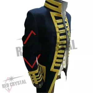 British Royal Navy Vice-Admiral Historical Men Military Jacket, SteampunkAdmiral - Picture 1 of 6