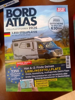 BORDATLAS Stellplatzführer 2026 - Bild 1 von 4