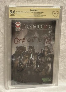 Squarriors #1 Raupp’s World Variant CBCS 9.6 SS firmato Witter & Maczko WP - Foto 1 di 4