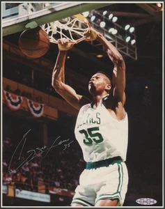 REGGIE LEWIS signed 8x10 photo (CELTICS - autograph) UDA cert Upper Deck - Picture 1 of 1