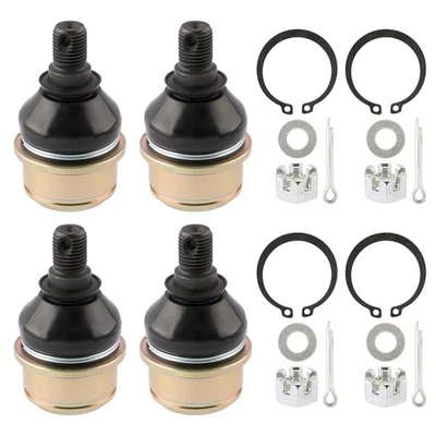 4pcs Upper & Lower Ball Joint Kit For 2001-2016 Honda Foreman Rubicon 500 TRX500 - Imagem 1 de 4