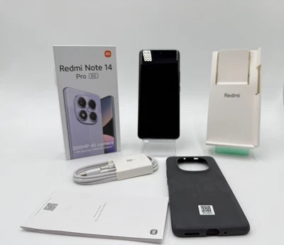 Xiaomi Redmi Note 14 Pro 5G - 256 GB - Midnight Black - mit OVP - Bild 1 von 4