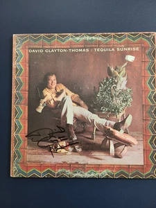 David Clayton-Thomas Signed Tequila Sunrise LP Album ( Blood, Sweat & Tears ) - Picture 1 of 3