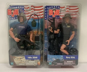 Vintage 2002 Hasbro GI Joe Lot: US Navy SEAL 12", 160th SOAR 12", NEU, MOSC - Bild 1 von 10