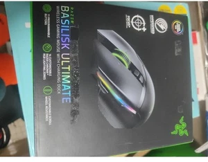 Razer Basilisk Ultimate Gaming Maus 11 Tasten NUR MIT KABEL NUTZBAR Schwarz - Bild 1 von 1