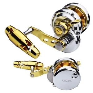Angeln Jigging Rolle konventionelle Rollen, Salzwasser Heavy Duty Tiefsee Big... - Bild 1 von 6