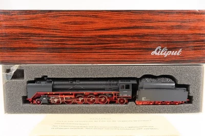 Liliput 45 02 H0 Dampflok mit Tender BR 45 001 der DRB in OVP - Bild 1 von 4