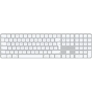 Apple Magic Keyboard mit Touch ID und Ziffernblock Kompatibel mit Mac DE, Weiß - Bild 1 von 4