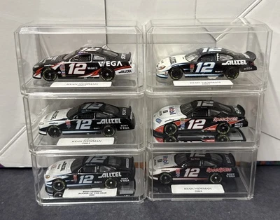 Lot Of 6 Ryan Newman #12 1/64 Nascar Diecast Loose IN ACRYLIC CASES - Image 1 of 4