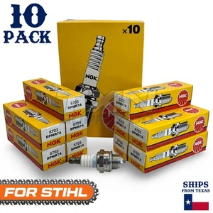 10 Pack NGK Spark Plug - For MS661 STIHL Chainsaw - Picture 1 of 3