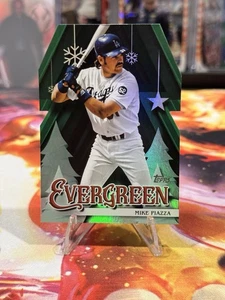 Topps Holiday Mike Piazza Evergreen E-25 2025 - Imagen 1 de 2